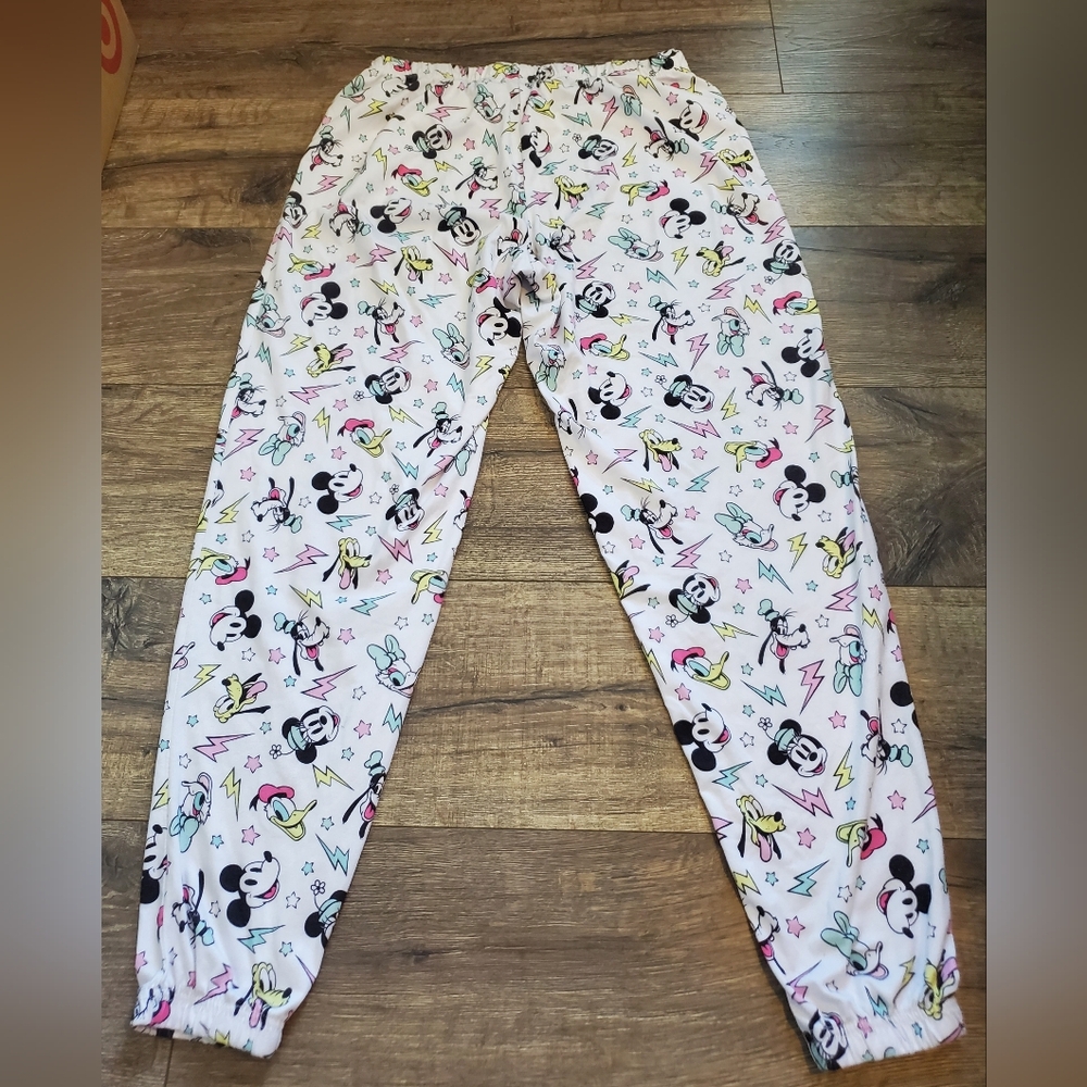 Disney Women's Mickey, Minnie, Donald, Daisy, Goofy & Pluto Pajama Lounge Pants - Picture 2 of 7